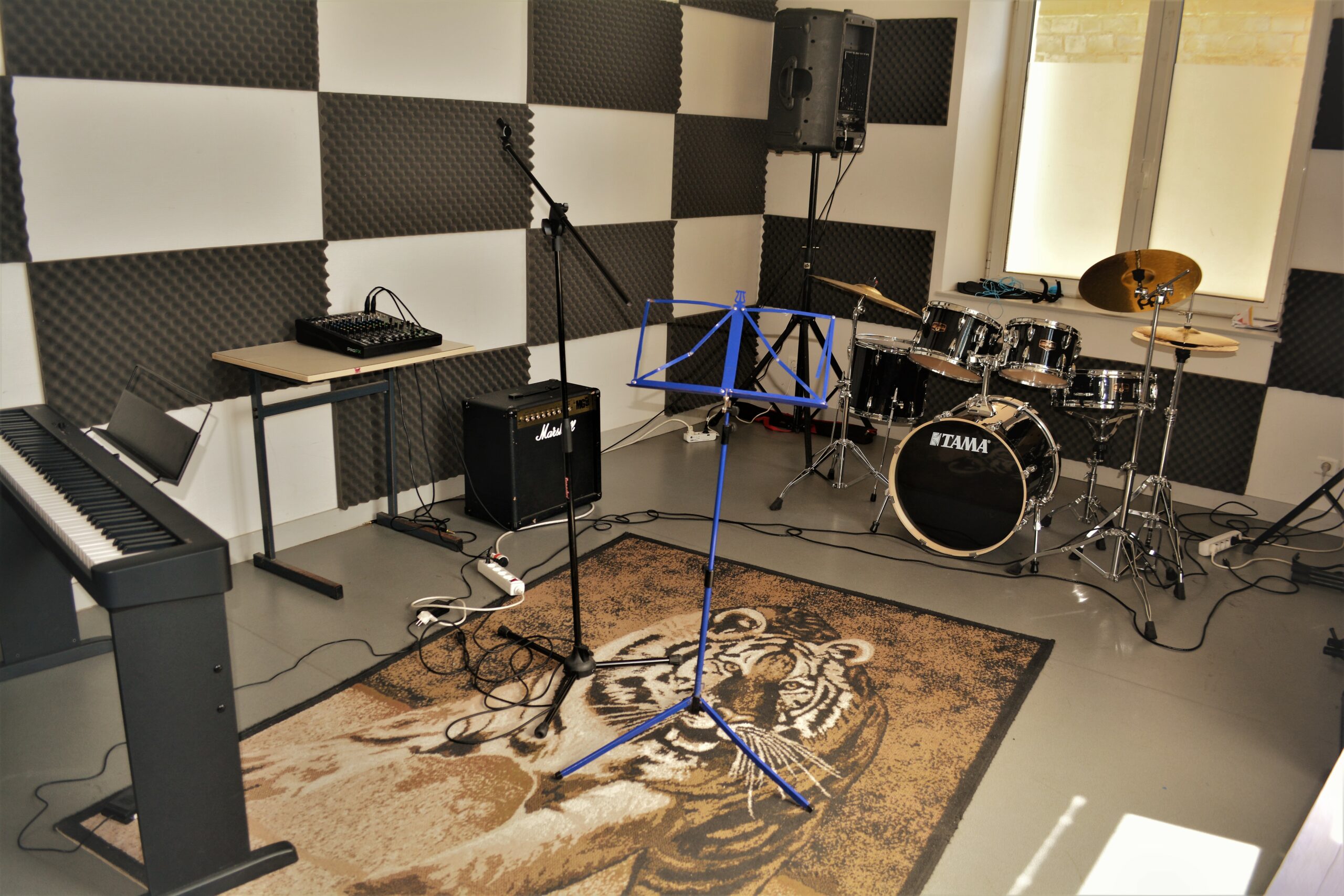 Studio de musique du lycée Chanzy